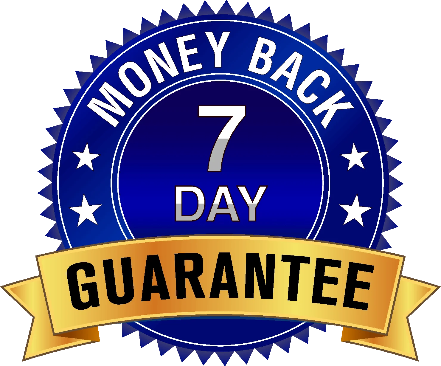 7 day money back guarantee