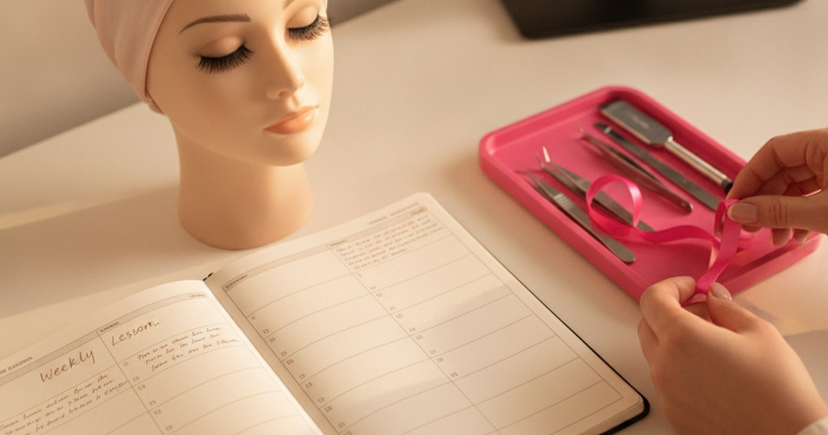 Eyelash Course Curriculum Breakdown
