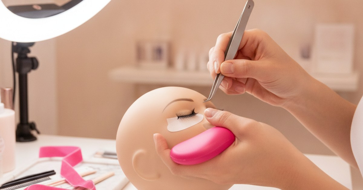 Ergonomics In Eyelash Extension Training