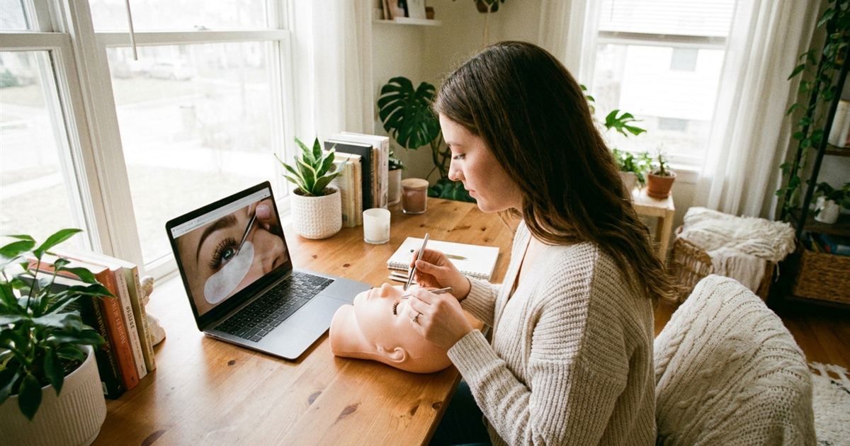 How Does An Online Lash Course Really Work?