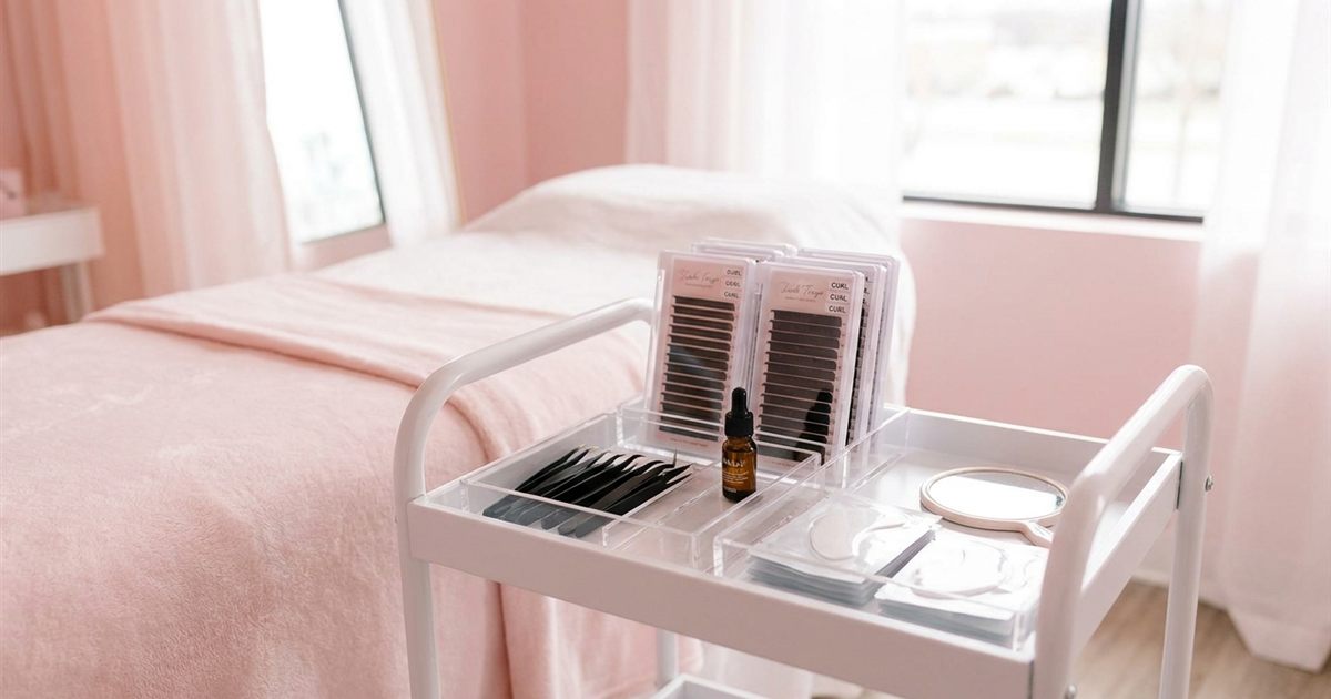 How To Set Up A Lash Cart As A Beginner