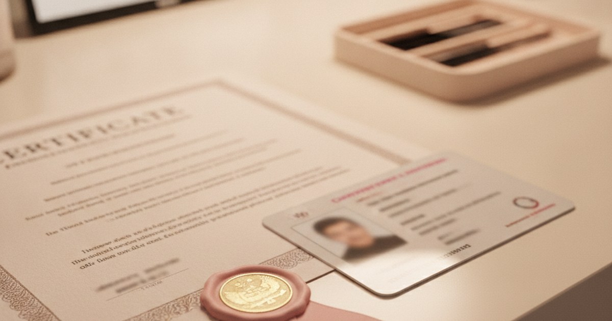 Lash Course Certificate vs State License