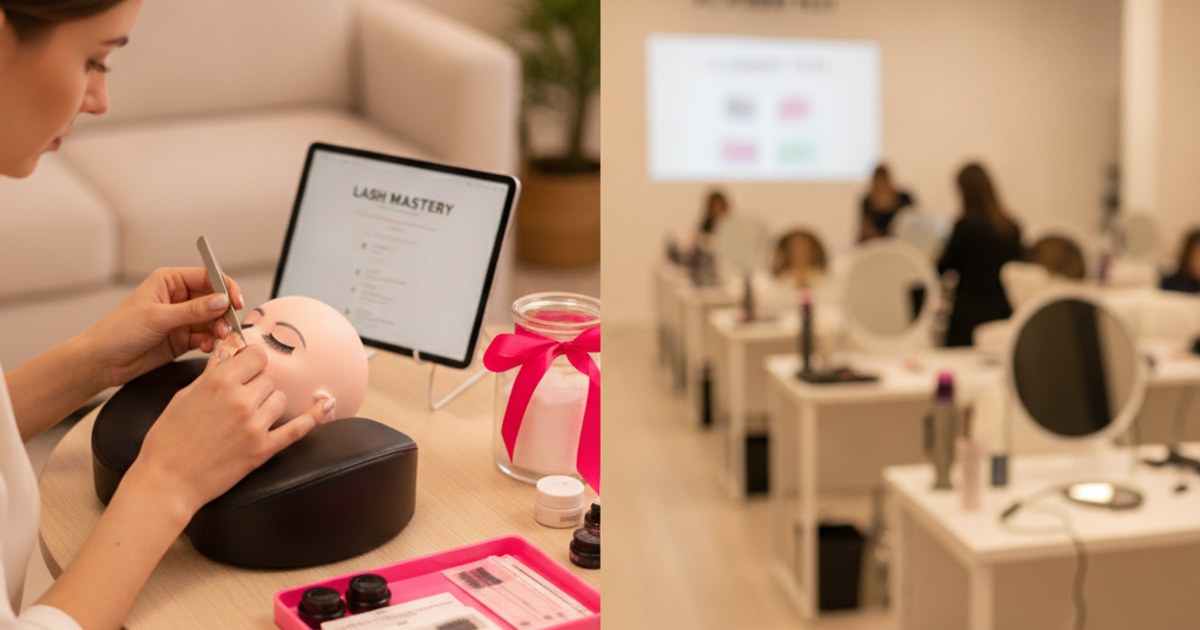 Lash Extension Course vs Cosmetology School