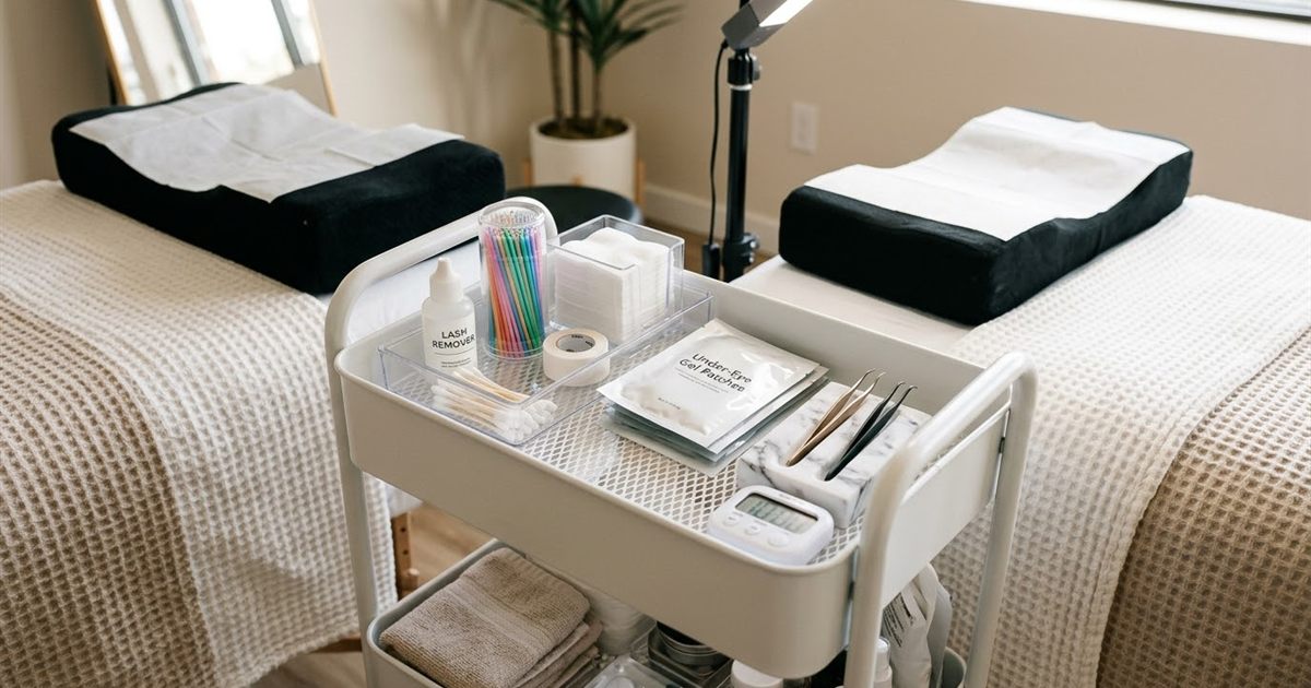 Lash Removal Station Setup For Beginners