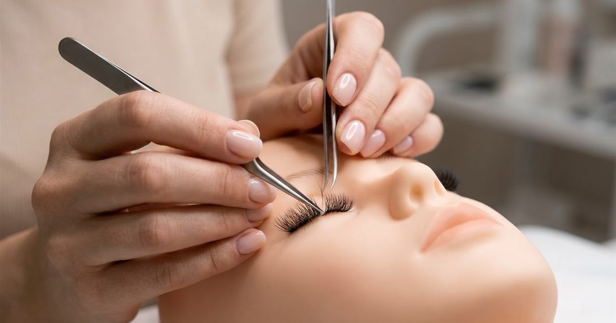 Long Nails And Lash Extension Training