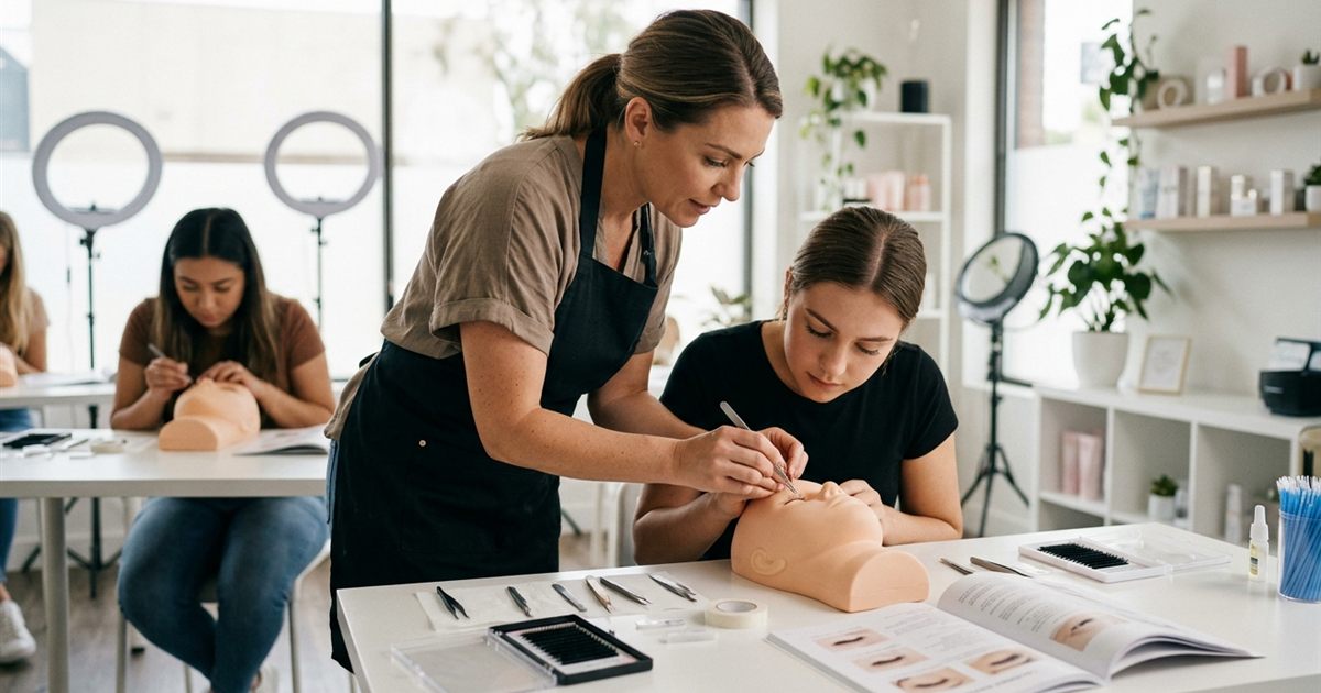 Can You Teach Lash Classes After Training?