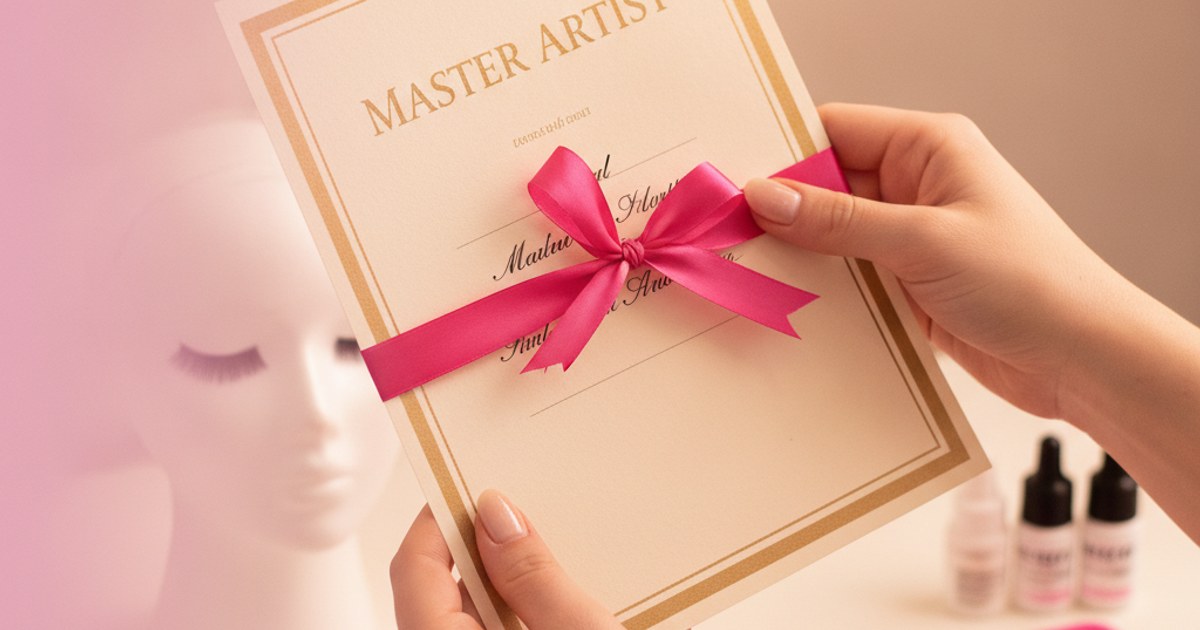 What A Lash Course Certificate Gets You